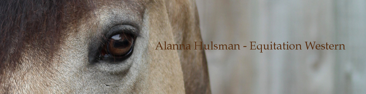 Alanna Hulsman - Equitation Western